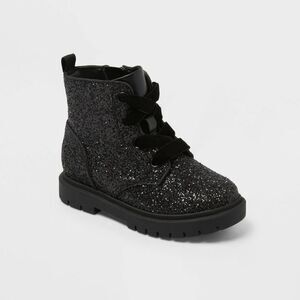 Cat & Jack - Toddler Girls' Khloe Ankle Boots - Cat & Jack Blac Black